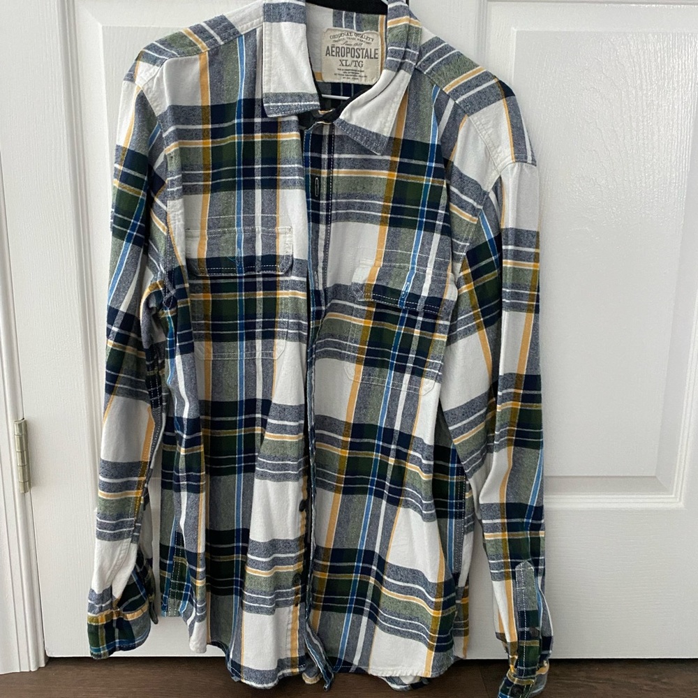 Aeropostale mens flannel